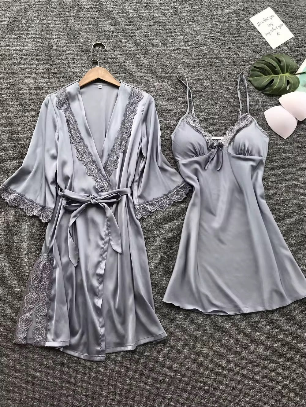 Satin Nightie Set