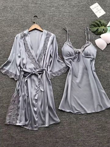 Satin Nightie Set