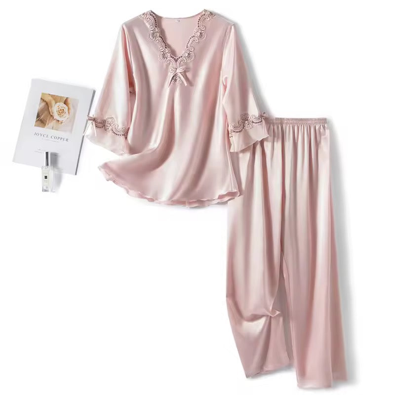 Satin Pajama Set