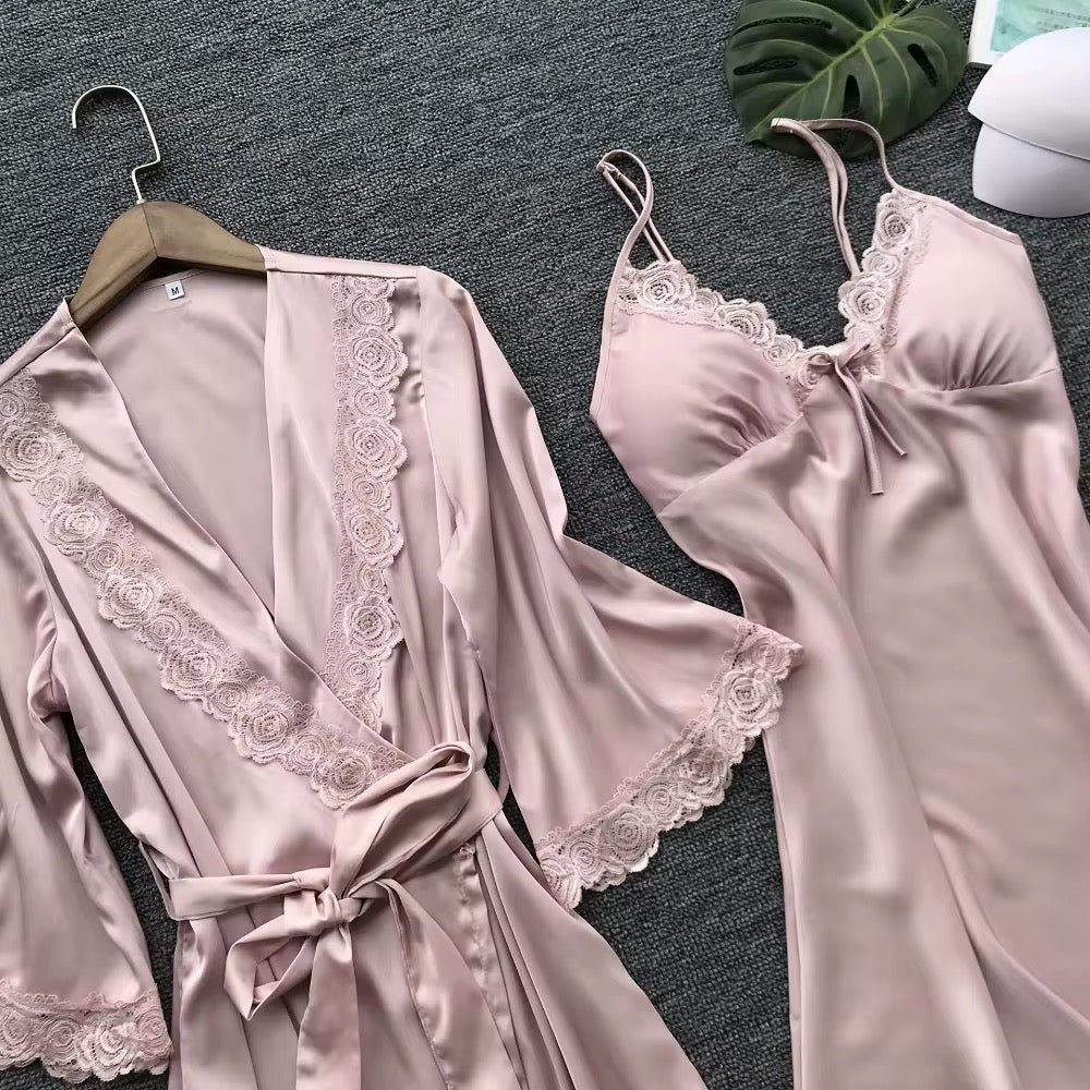 Satin Nightie Set